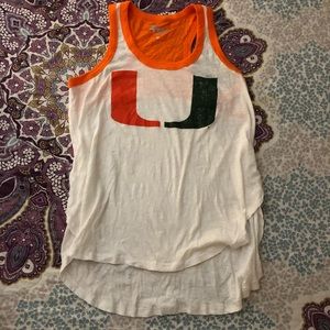 University of Miami Tank Top